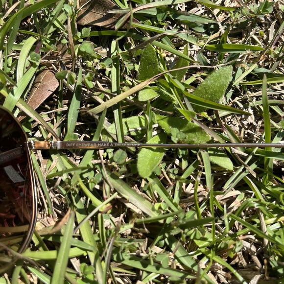 DIFF Eyeware Gold Tone Aviator Sunglasses DASH BG-CG16 PRC Metal Frames - Picture 7 of 7